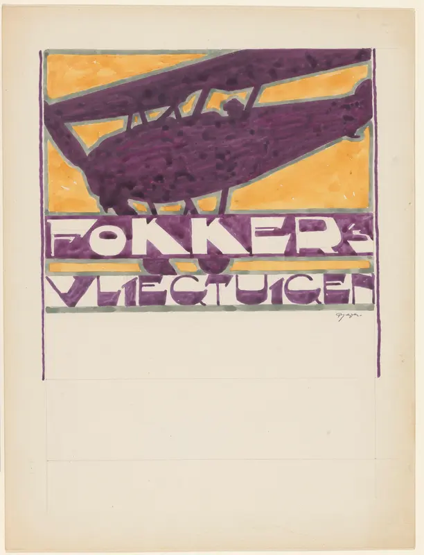 Fokker's vliegtuigen Wall Art by Unknown - High-Resolution Digital Print