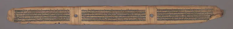 Folio from a Manuscript of the Ashtasahasrika Prajnaparamita (Perfection of Wisdom) Wall Art by Unknown - High-Resolution Digital Print