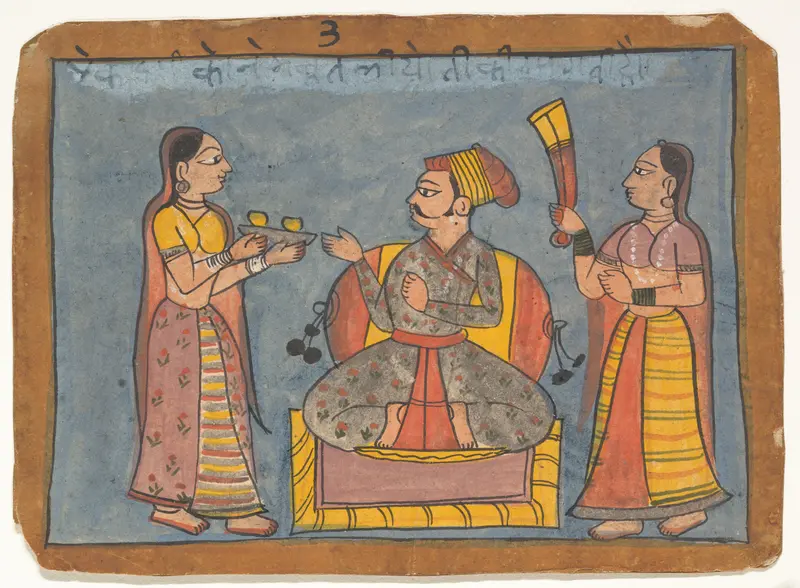 Folk Painting Wall Art by Unknown - High-Resolution Digital Print
