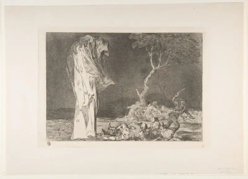'Folly of Fear' from the 'Disparates' (Follies / Irrationalities)