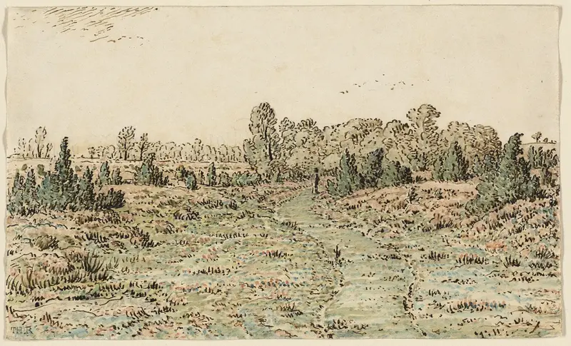 Footpath in the Barbizonnières
