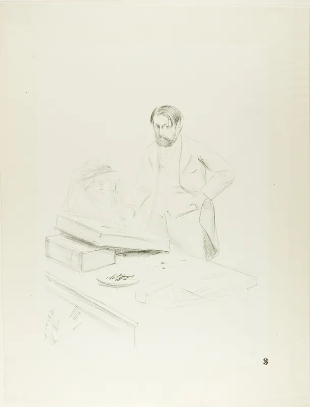Forain, Lithographer Wall Art by Jean Louis Forain - High-Resolution Digital Print