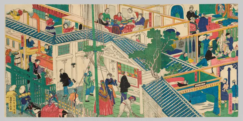 Foreign merchant house