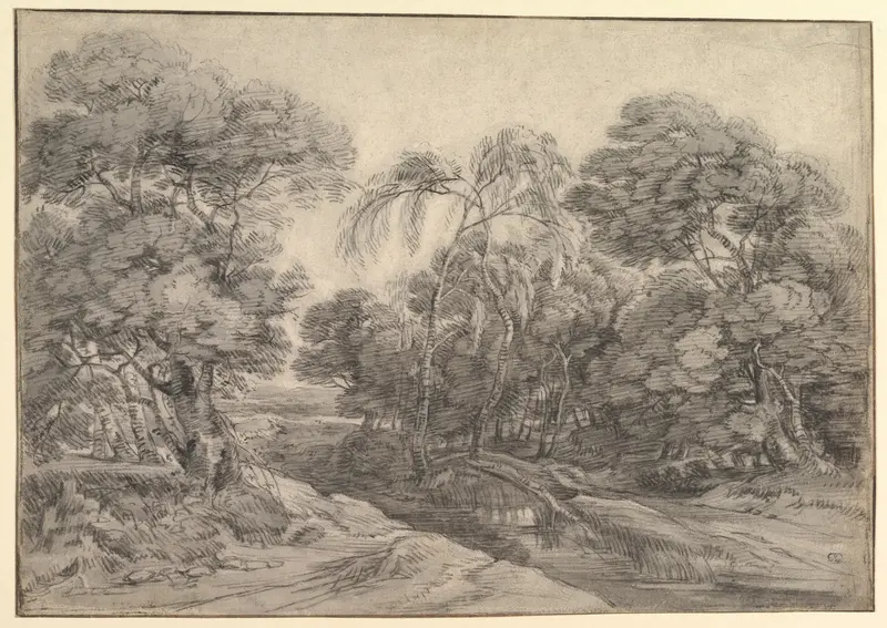 Forest Landscape Wall Art by Lodewijk de Vadder - High-Resolution Digital Print