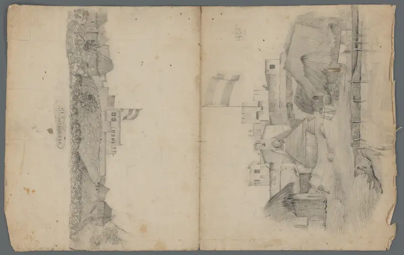 Fort St. Sebastiaan in Ghana Wall Art by Frederik Lambertus Geerling - High-Resolution Digital Print