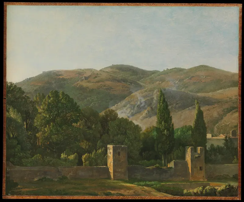 Fortified Wall at Tivoli Wall Art by Simon Denis - High-Resolution Digital Print
