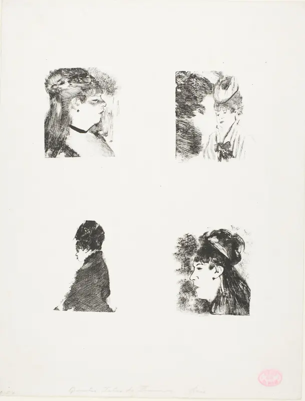 Four Heads of Women
