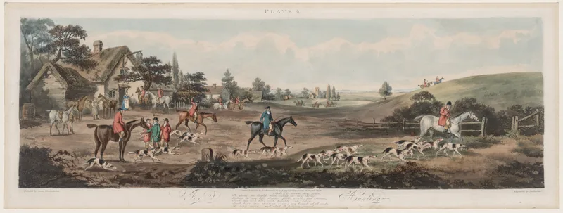 Fox Hunting, No. 4 Wall Art by Thomas Sutherland - High-Resolution Digital Print