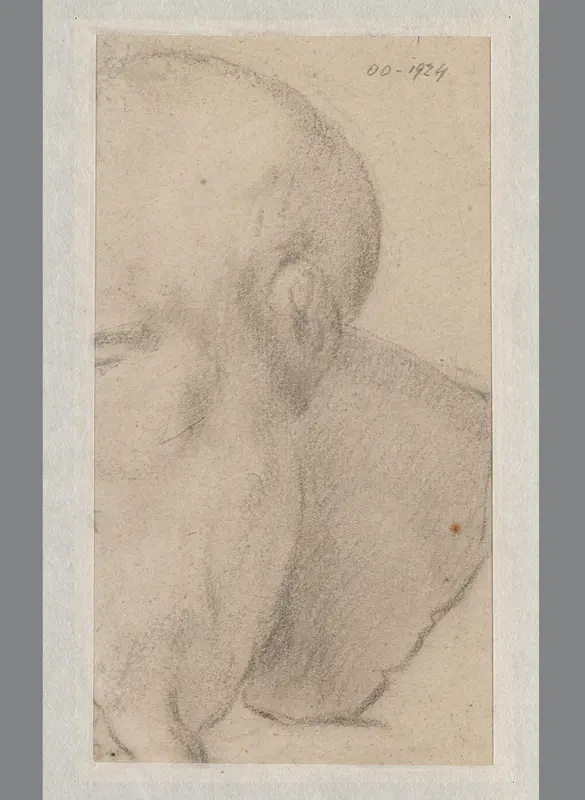 Fragment van een manshoofd Wall Art by anonymous - High-Resolution Digital Print