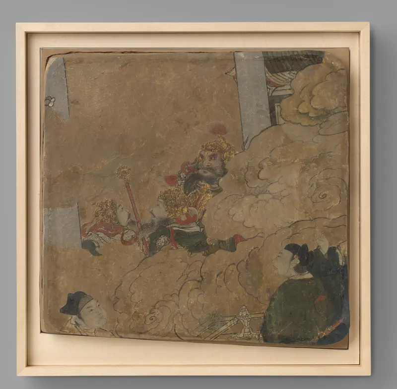 Fragment van een muurschildering Wall Art by anonymous - High-Resolution Digital Print