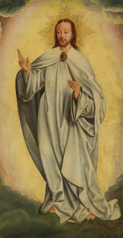 Fragment with the Transfiguration of Christ (Resurrection) Wall Art by Unknown - High-Resolution Digital Print