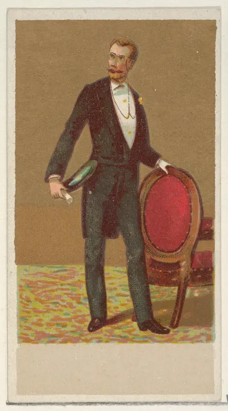 France, from the Natives in Costume series (N16), Teofani Issue, for Allen & Ginter Cigarettes Brands Wall Art by Allen & Ginter - High-Resolution Digital Print