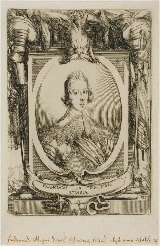 Francesco de Medici, Prince of Tuscany Wall Art by Stefano della Bella - High-Resolution Digital Print