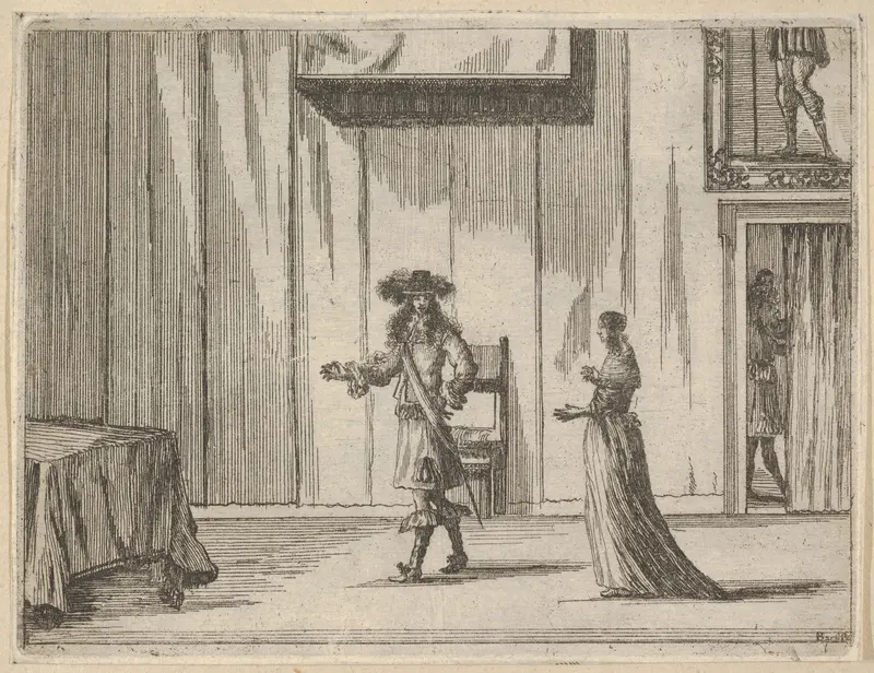 Francesco I d'Este Speaks About his Victories with an Honest Comportment, from "L'Idea di un Principe ed Eroe Cristiano in Francesco I d'Este, di Modena e Reggio Duca VIII [...]" Wall Art by Bartolomeo Fenice (Fénis) - High-Resolution Digital Print