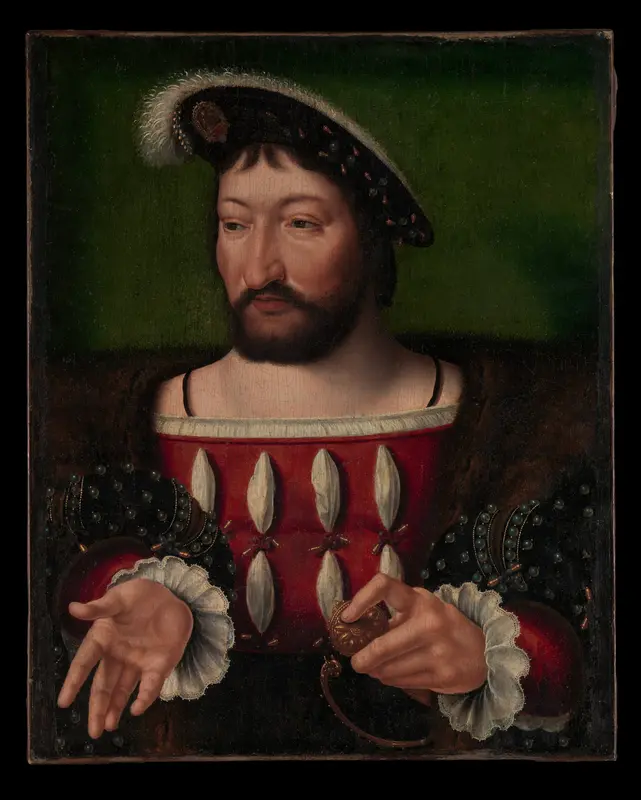 Francis I (1494–1547), King of France Wall Art by Joos van Cleve - High-Resolution Digital Print