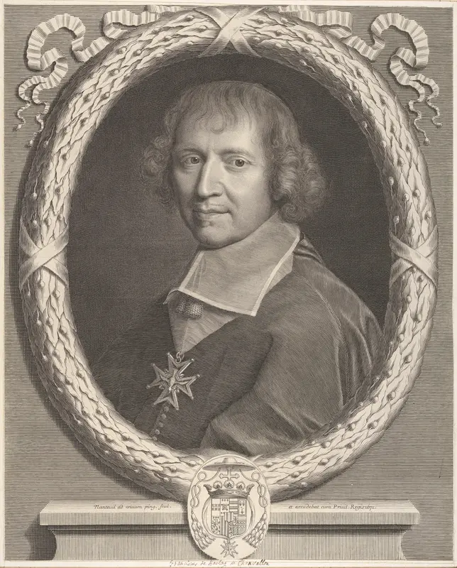 François de Harlay de Champvallon Wall Art by Robert Nanteuil - High-Resolution Digital Print