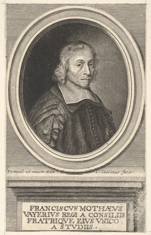 François de La Mothe le Vayer Wall Art by Louis Cossin - High-Resolution Digital Print