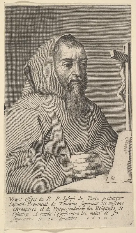 François Le Clerc Du Tremblay, dit le Père Joseph Wall Art by Claude Mellan - High-Resolution Digital Print