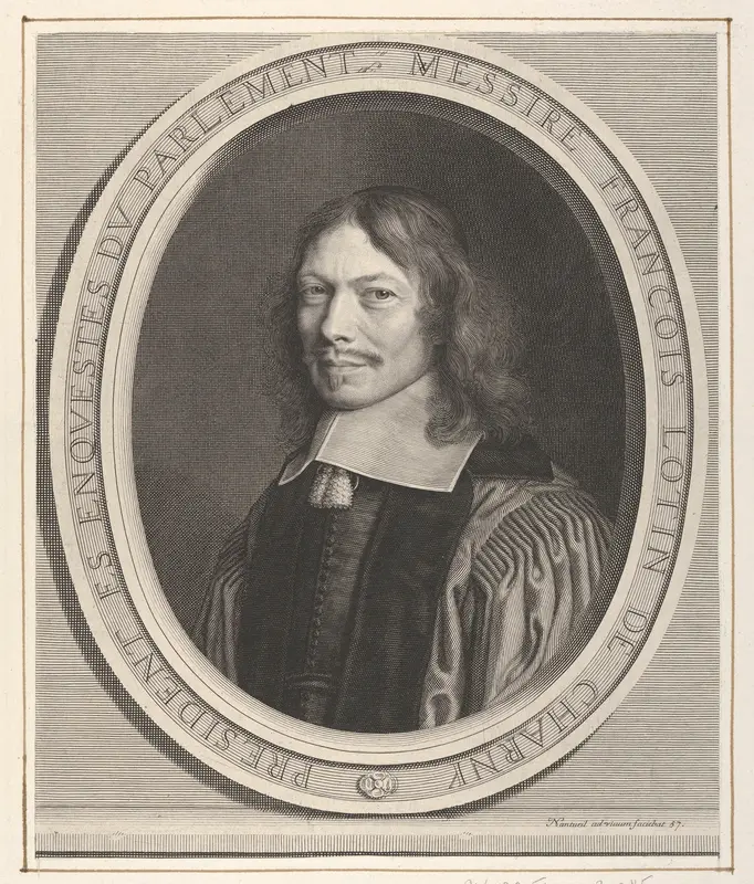 François Lotin de Charny Wall Art by Robert Nanteuil - High-Resolution Digital Print