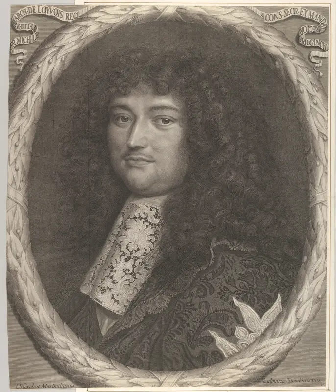 François-Michel Le Tellier, marquis de Louvois Wall Art by Antoine Masson - High-Resolution Digital Print