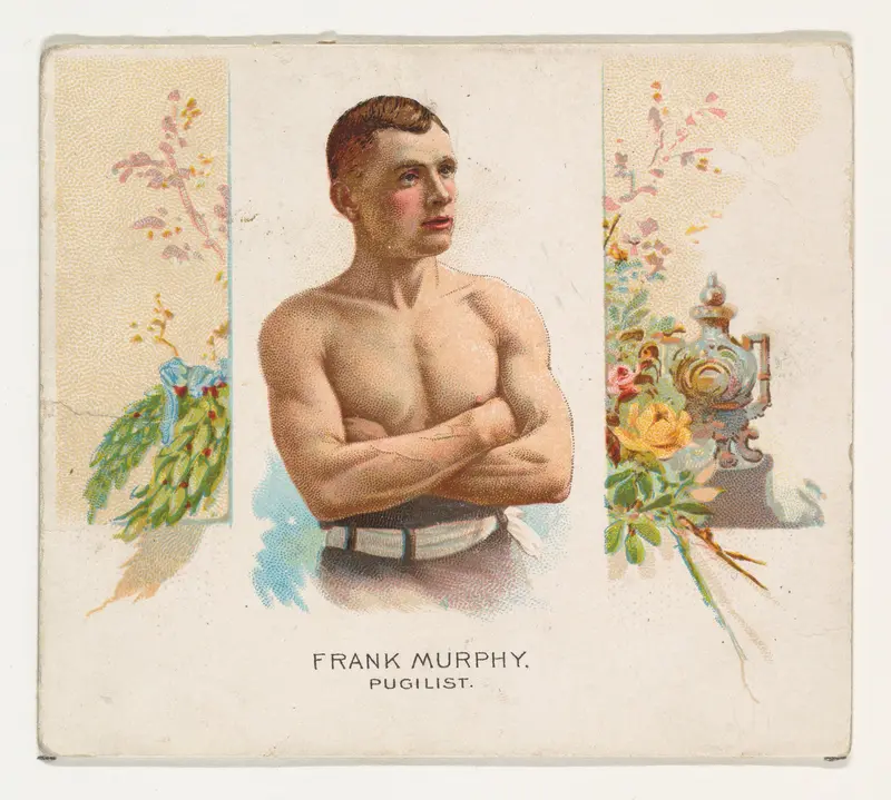 Frank Murphy, Pugilist, from World's Champions, Second Series (N43) for Allen & Ginter Cigarettes Wall Art by Allen & Ginter - High-Resolution Digital Print