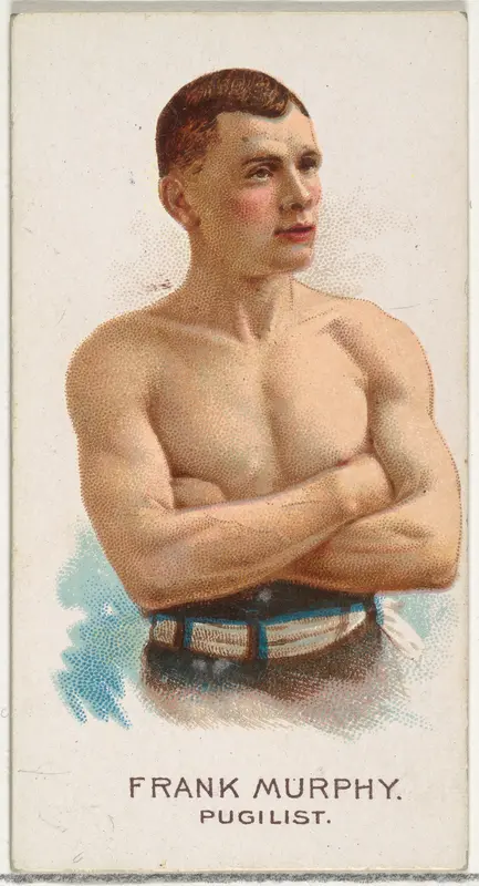Frank Murphy, Pugilist, from World's Champions, Series 2 (N29) for Allen & Ginter Cigarettes Wall Art by Allen & Ginter - High-Resolution Digital Print