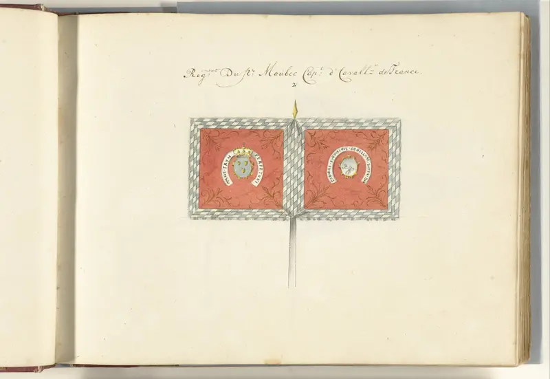 Frans standaard veroverd in de slag bij Ekeren, 1703 Wall Art by anonymous - High-Resolution Digital Print