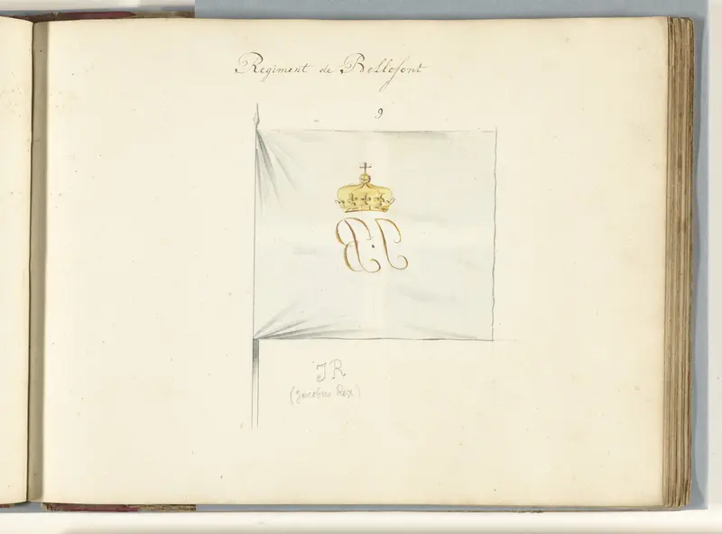 Frans vaandel veroverd in de slag bij Malplaquet, 1709 Wall Art by anonymous - High-Resolution Digital Print