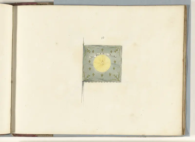 Frans vaandel veroverd in Zandvliet, 1701-1713 Wall Art by anonymous - High-Resolution Digital Print