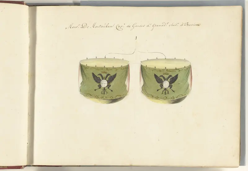 Franse pauken veroverd in de slag bij Spierbach, 1703 Wall Art by anonymous - High-Resolution Digital Print
