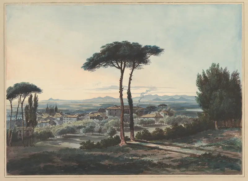 Frascati, near Rome Wall Art by William Cowen - High-Resolution Digital Print