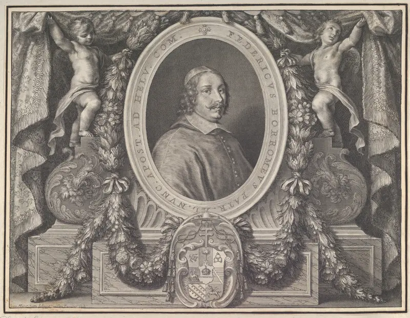 Frédéric Barromée, archevêque, cardinal de Milan Wall Art by Grégoire Huret - High-Resolution Digital Print