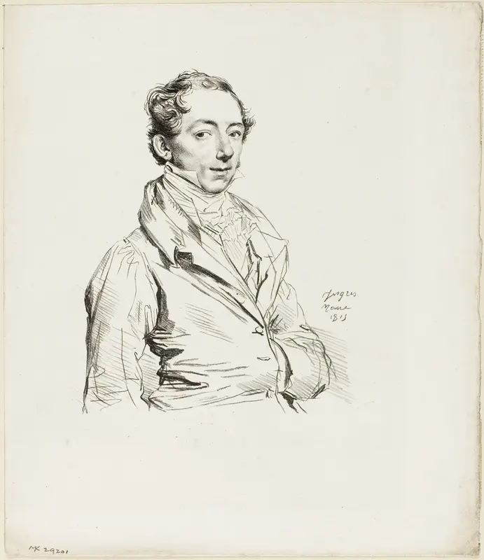 Frederic Sylvester Douglas Wall Art by Jean Auguste Dominique Ingres - High-Resolution Digital Print