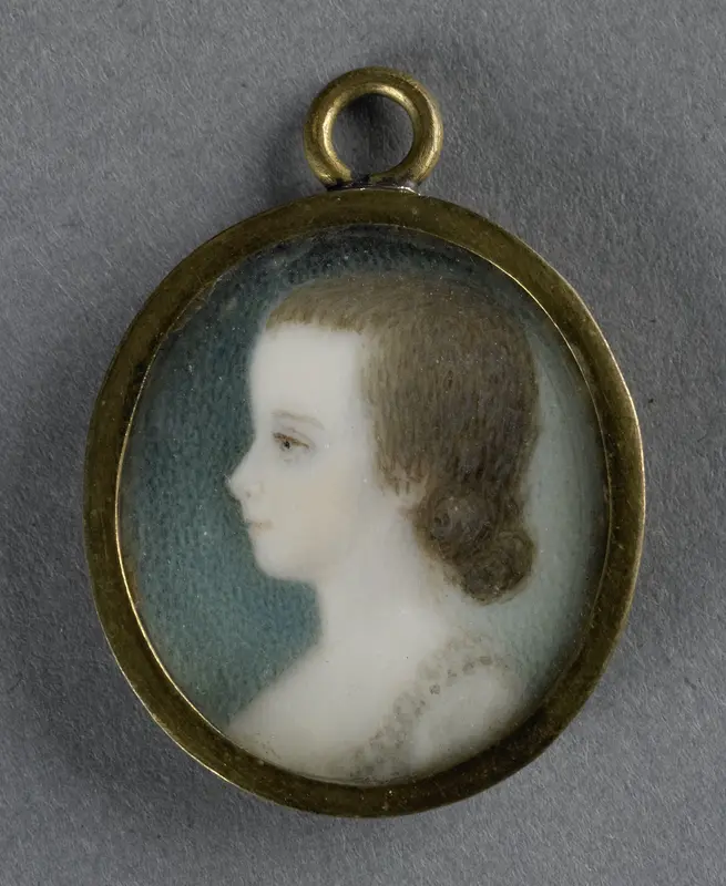 Frederica Louisa Wilhelmina (1770-1819), prinses van Oranje-Nassau. Dochter van Willem V en Wilhelmina van Pruisen, als kind Wall Art by Unknown - High-Resolution Digital Print