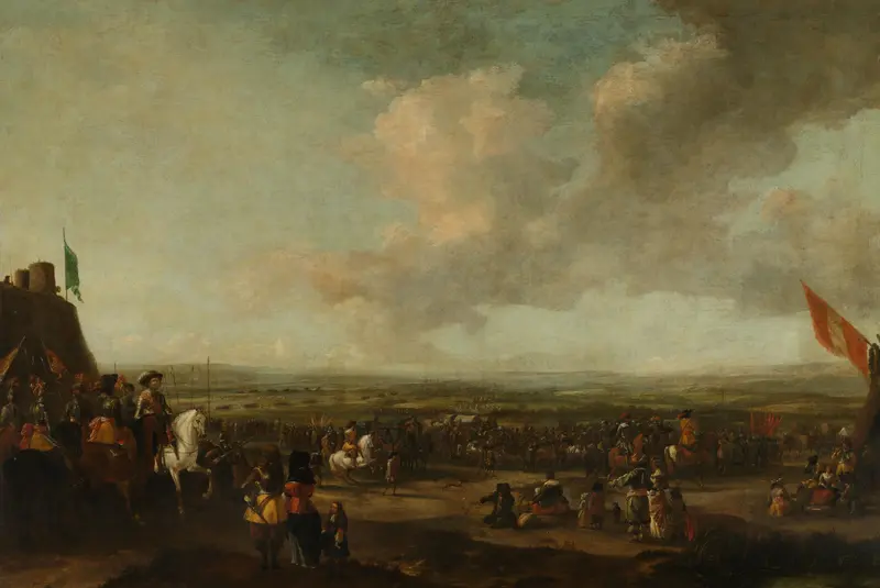 Frederick Henry at the Surrender of Maastricht, 22 August 1632 Wall Art by Unknown - High-Resolution Digital Print