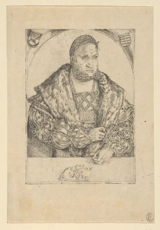 Frederick the Wise of Saxony Wall Art by Lucas Cranach the Elder - High-Resolution Digital Print