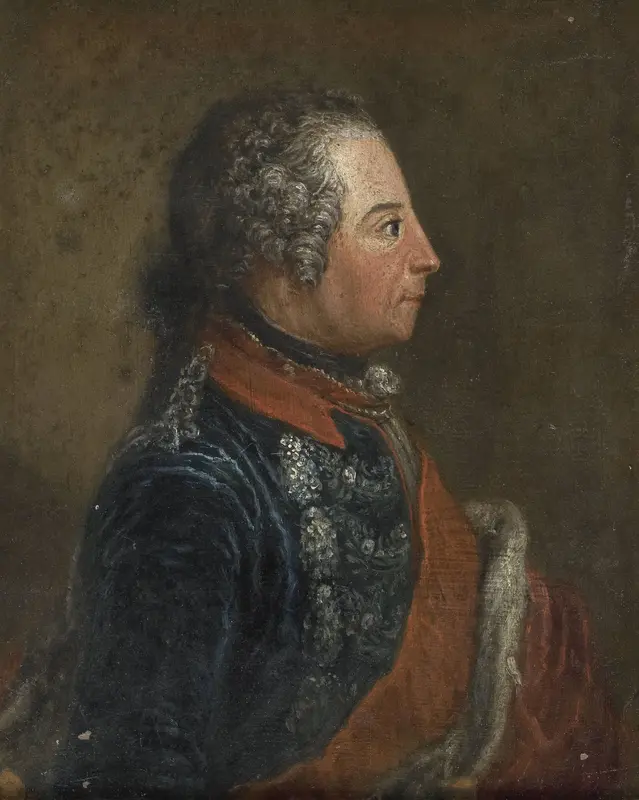 Frederik II de Grote (1712-86), koning van Pruisen Wall Art by anonymous - High-Resolution Digital Print