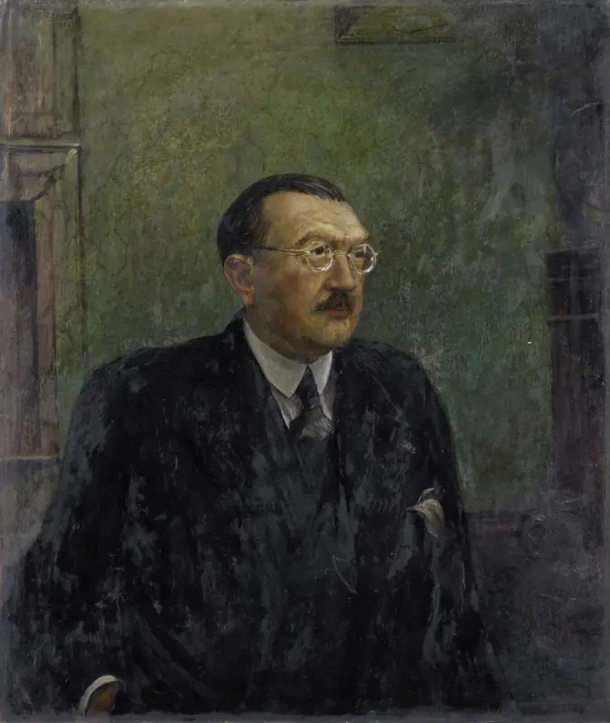 Frederik Schmidt-Degener (1881-1941). Hoofddirecteur van het Rijksmuseum te Amsterdam (1922-41) Wall Art by Unknown - High-Resolution Digital Print