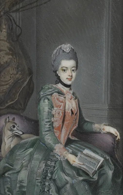 Frederika Sophia Wilhelmina (1751-1820), prinses van Pruisen. Echtgenote van prins Willem V Wall Art by anonymous - High-Resolution Digital Print