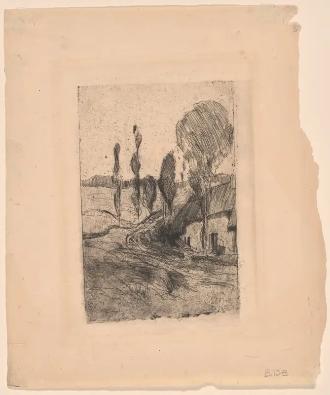 French Landscape Wall Art by John Henry Twachtman - High-Resolution Digital Print