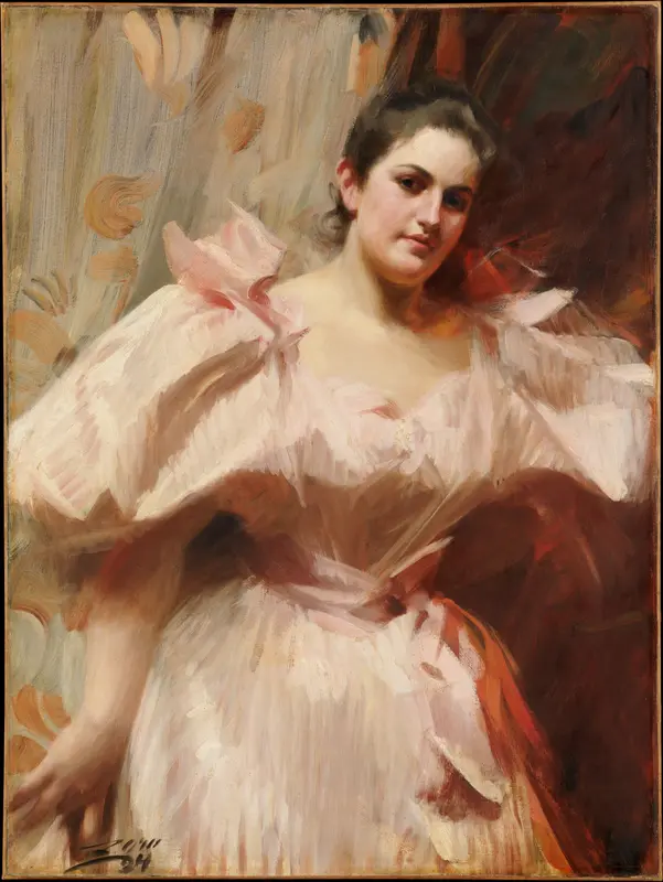 Frieda Schiff (1876–1958), Later Mrs. Felix M. Warburg Wall Art by Anders Zorn - High-Resolution Digital Print