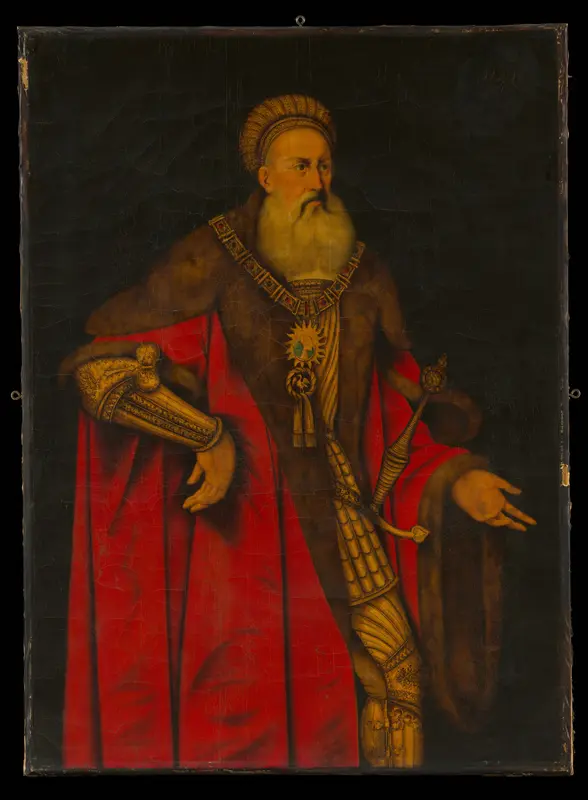Friedrich I (1460–1536), Margrave of Brandenburg-Ansbach Wall Art by Franz Wolfgang Rohrich - High-Resolution Digital Print