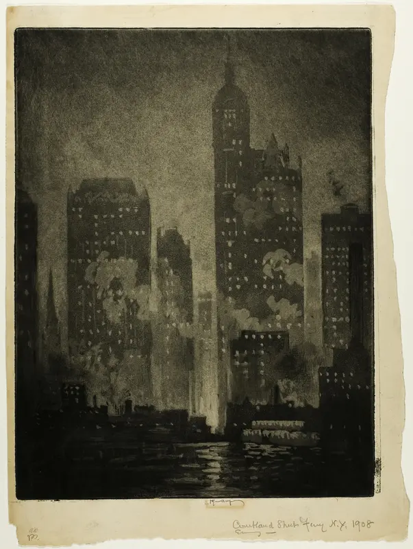 From Courtlandt Street Ferry
