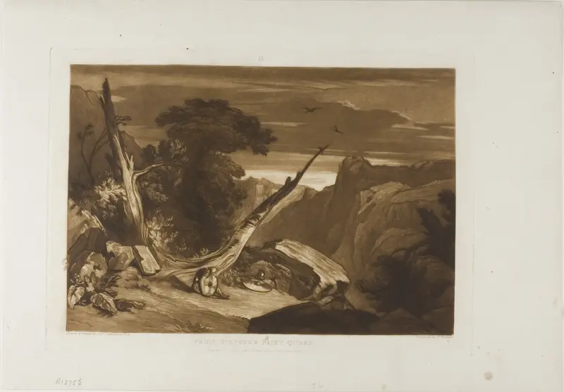From Spenser's Fairy Queene Wall Art by Joseph Mallord William Turner - High-Resolution Digital Print