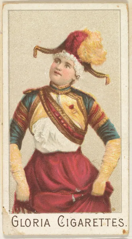 From the series "Sports Girls" (C190), issued by the American Cigarette Company, Ltd., Montreal, to promote Gloria Cigarettes Wall Art by American Cigarette Company, Ltd. - High-Resolution Digital Print