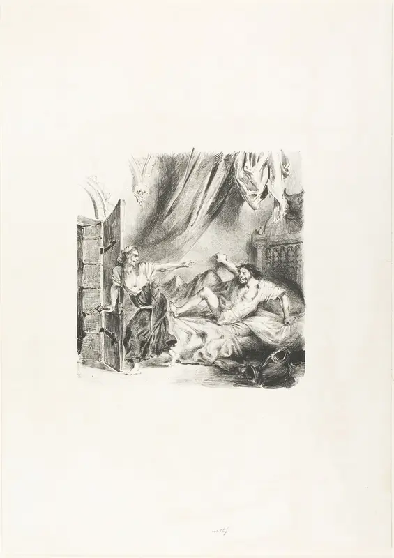 Fronte-boeuf and the Witch, from Ivanhoe