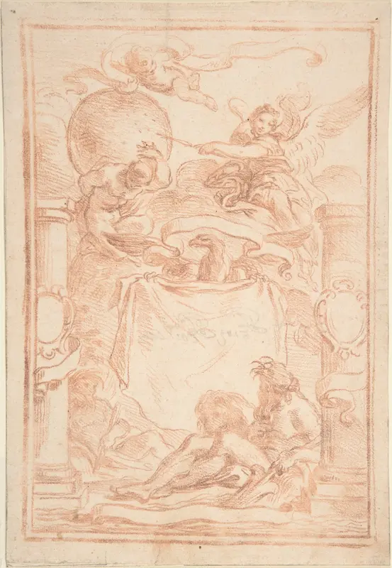 Frontispiece Wall Art by Anonymous, Italian, 18th century - High-Resolution Digital Print