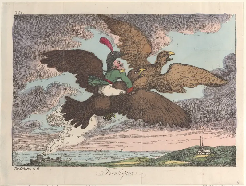 Frontispiece Wall Art by Thomas Rowlandson - High-Resolution Digital Print