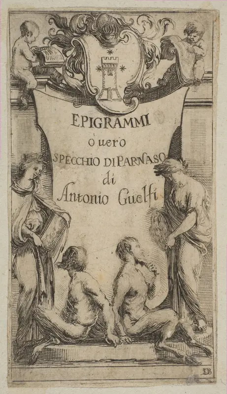 Frontispiece for Epigrammi de Guelfi Wall Art by Stefano della Bella - High-Resolution Digital Print