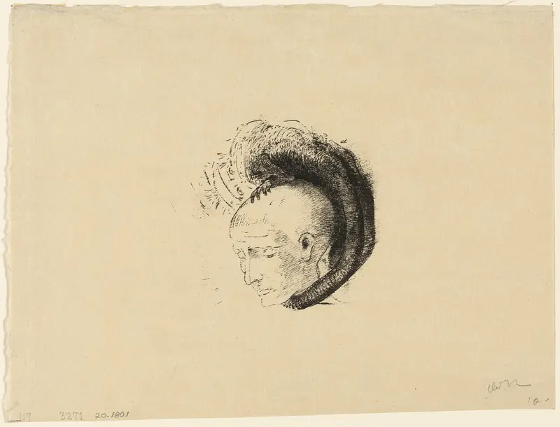 Frontispiece for Le mouvement idéaliste en peinture (The Idealist Movement in Painting) by André Mellerio